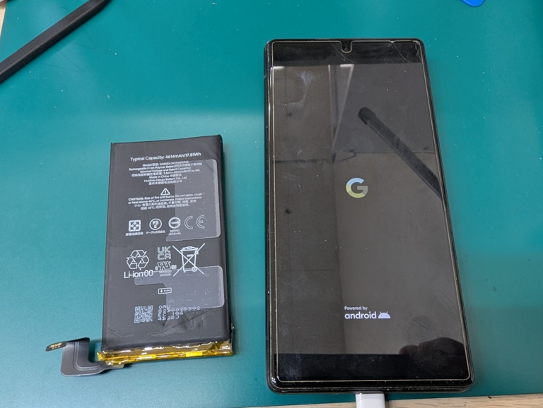 Google Pixel 6のバッテリー交換ならスマホ修理工房富山グリーンモール山室店へ